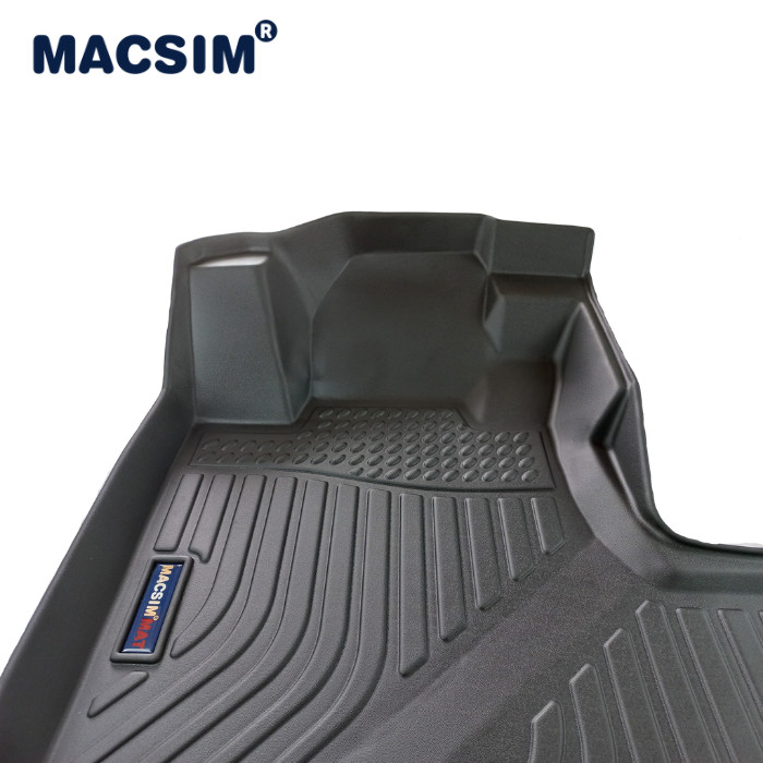 Thảm lót sàn xe ô tô Honda CRV 2007-2012 Nhãn hiệu Macsim chất liệu nhựa TPE hàng loại 2
