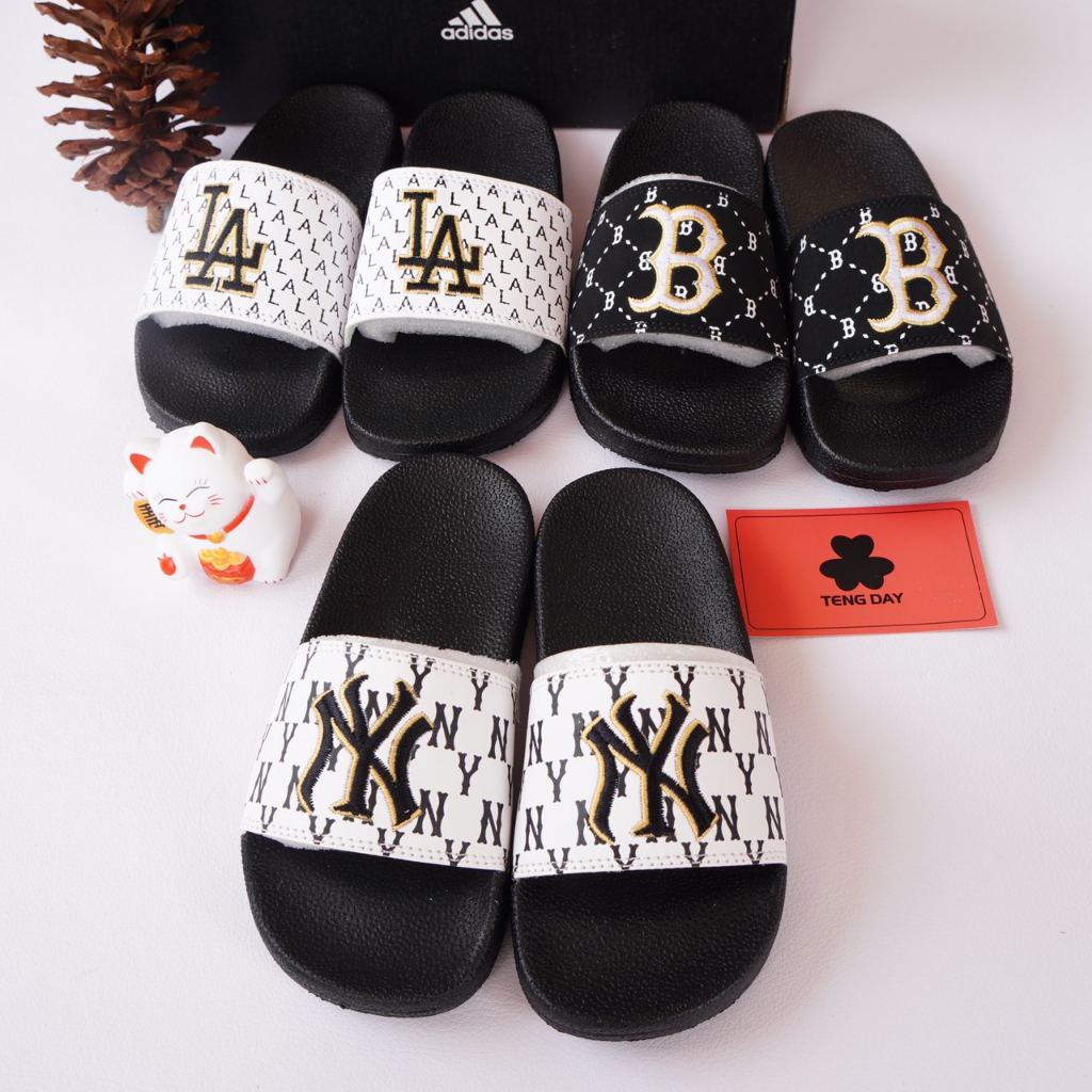 Dép lê trẻ em quai ngang in NY,dép lê bé trai bé gái đế mềm chống trơn trượt hot trend