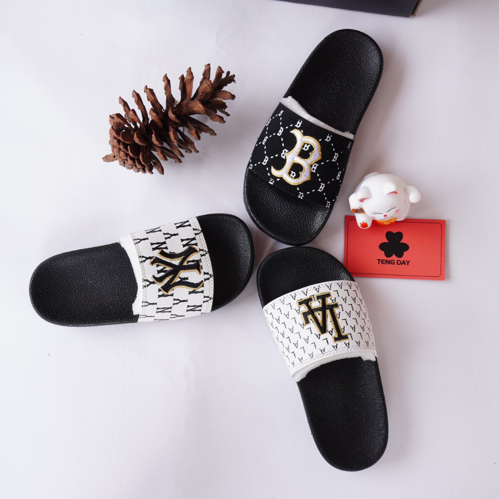 Dép lê trẻ em quai ngang in NY,dép lê bé trai bé gái đế mềm chống trơn trượt hot trend