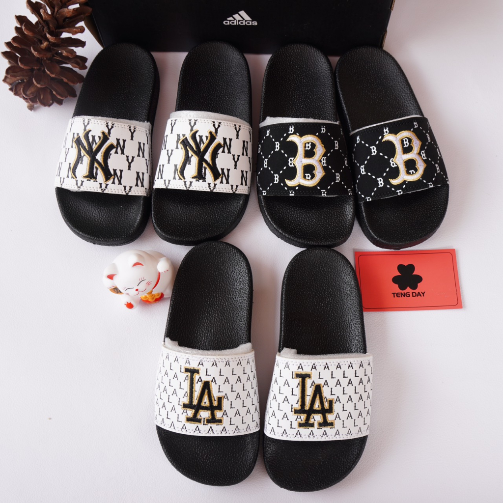 Dép lê trẻ em quai ngang in NY,dép lê bé trai bé gái đế mềm chống trơn trượt hot trend