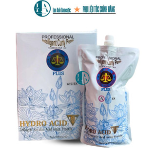 Uốn nóng Hydro Acid (siêu xoăn,  không lo mềm hoá) Uốn Ép thông minh Hydro Acid TNT Thuoc uon TNT