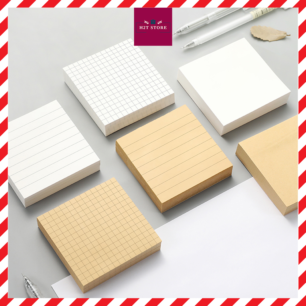 Giấy note , giấy nhớ ghi chú KRAFT 80 trang tiện dụng
