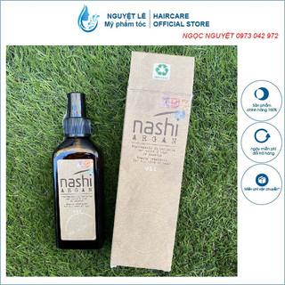 Tinh dầu dưỡng tóc NashiArgan Oil phục hồi tóc hư tổn 100ml CHÍNH HÃNG