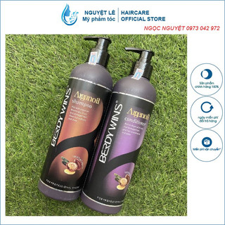 Dầu gội xả siêu mềm mượt Arganoil Berdywins 500mlx2 chính hãng