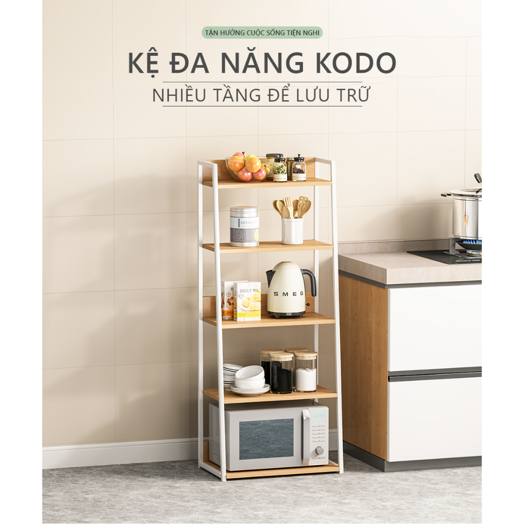 Kệ nhà bếp khung thép sơn tĩnh điện hiện đại thương hiệu MEIR FURNITURE - GM06