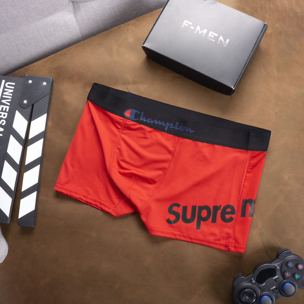 Quần lót nam, quần boxer chất thun lạnh mềm mịn siêu mát, thấm hút mồ hôi - Sup.perme