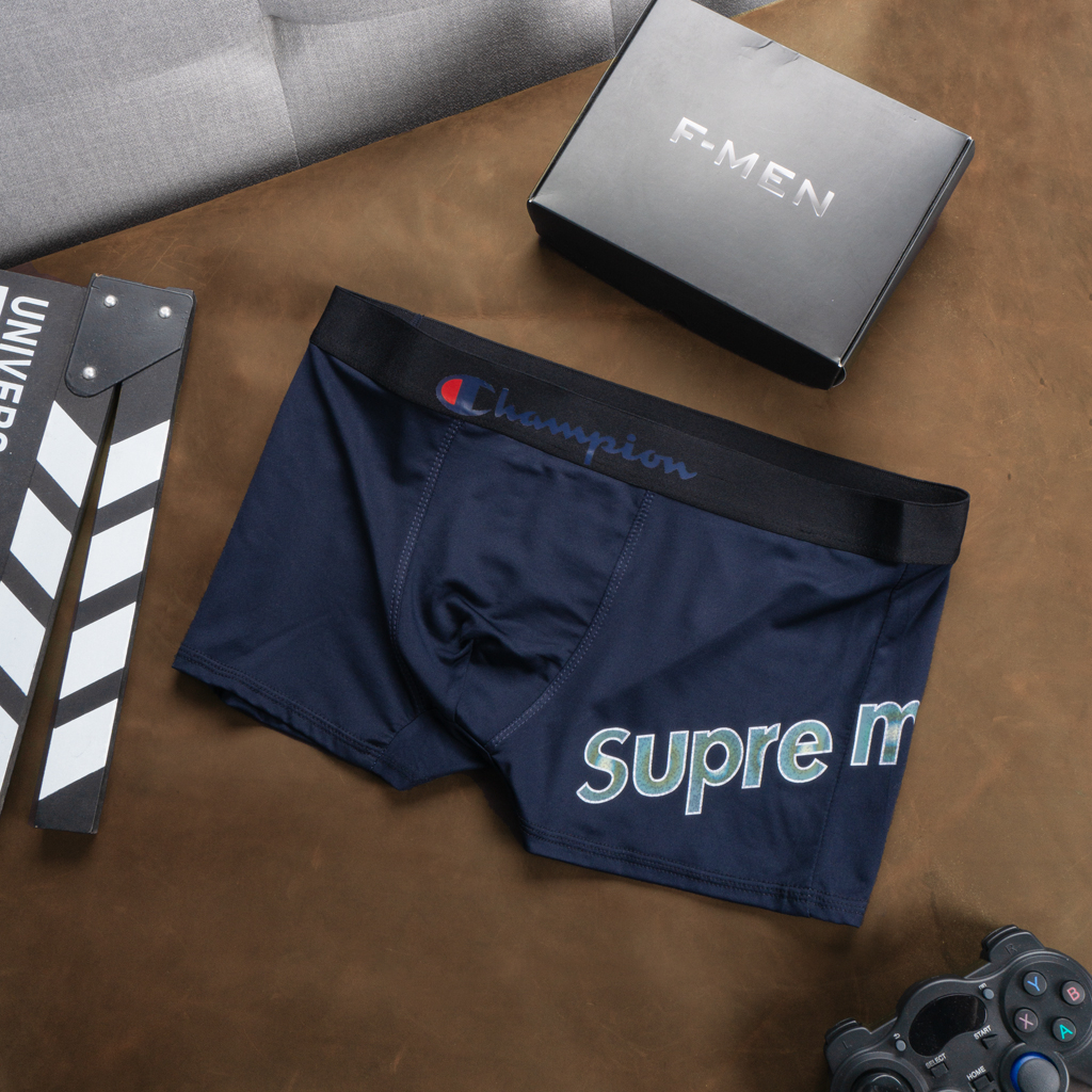 Quần lót nam, quần boxer chất thun lạnh mềm mịn siêu mát, thấm hút mồ hôi - Sup.perme