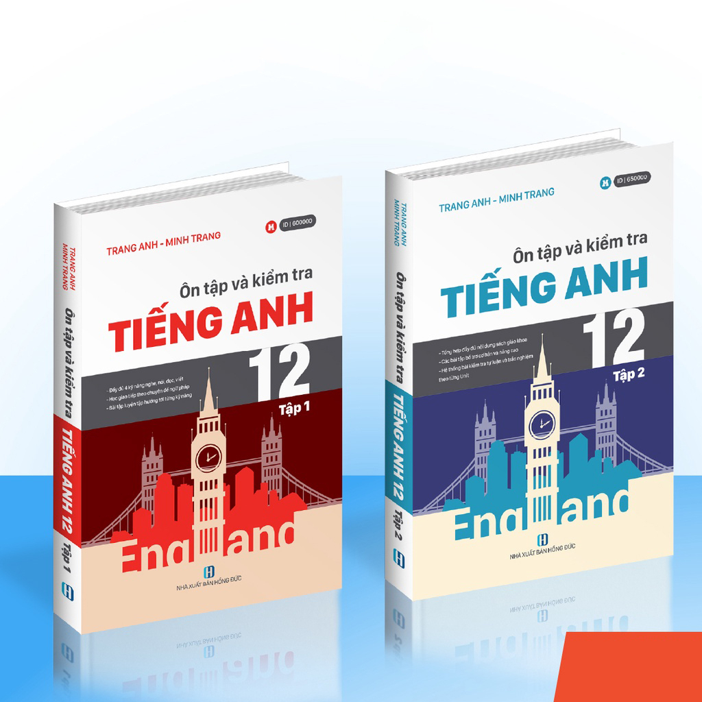 Sách - Ôn tập và kiểm tra tiếng Anh 12 - Tác giả cô Trang Anh