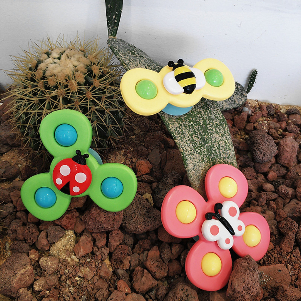 3 đồ chơi con Quay spinner hình con bọ đang yêu. ĐTBX