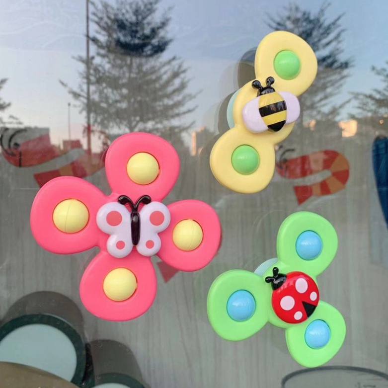 3 đồ chơi con Quay spinner hình con bọ đang yêu. ĐTBX