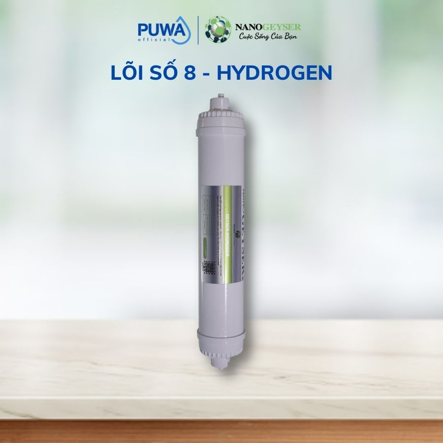 Lõi Hydrogen bổ sung hydrogen cho nước, giảm orp tạo vị nước Lõi lọc nước số 8 Chính hãng ,Geyser, Kangaroo, Karofi,...