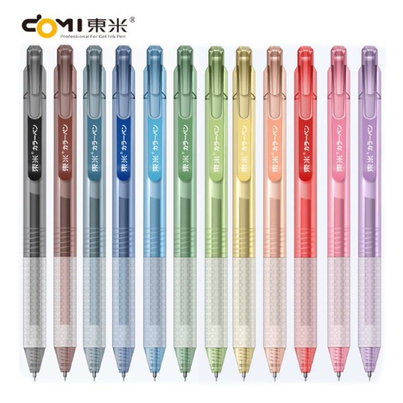 Bút bi gel nước bấm DOMI DM-991 0.5mm.