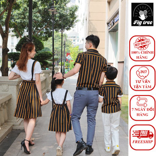 Set áo gia đình fig tree diện tết siêu sang mã 161