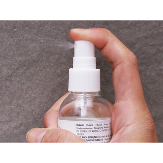 Dung dịch rửa tay kháng khuẩn HAPICARE (Chai 100ml dạng xịt)