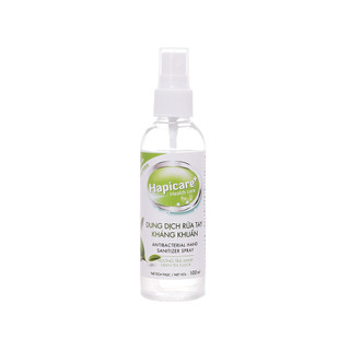 Dung dịch rửa tay kháng khuẩn HAPICARE (Chai 100ml dạng xịt)