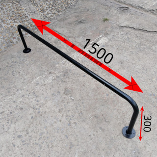 Sào/ giá treo quần áo bắn tường dài 1500