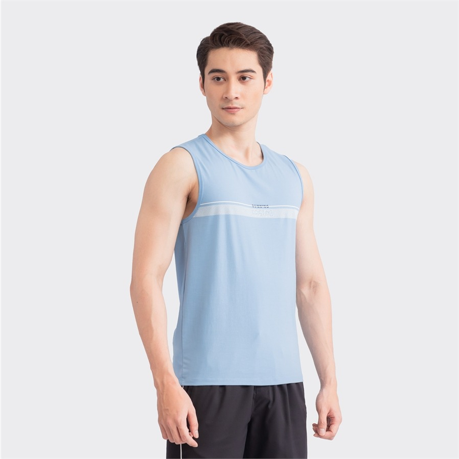 Áo tank top basic ARISTINO thiết kế khỏe khoắn, chất mềm nhẹ, thấm hút mồ hôi - ATT009S3