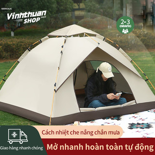 Lều Cắm Trại Tự Bung Ngoài Trời Dành Cho 2 Người /cắm trại/cách ly Dày Dặn Chống Nước Lều một lớp