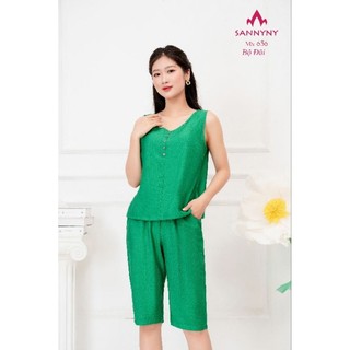 BỘ ĐŨI SANNYNY (quần lửng - áo sát nách)