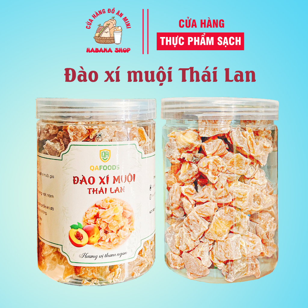 Xí muội đào Thái Lan hương vị thơm ngon ăn cực mê hũ 350gram