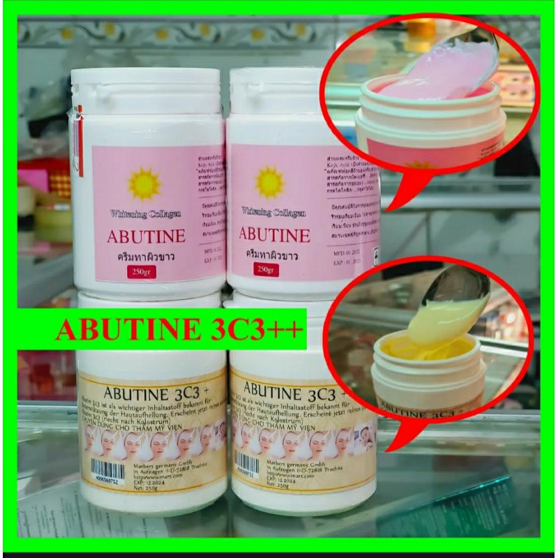 Kem Kích Trắng Arbutin 3c3 250gr