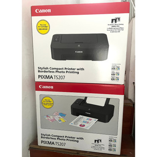 Máy in phun màu canon pixma ts207 in màu khổ a4 - hàng chính hãng