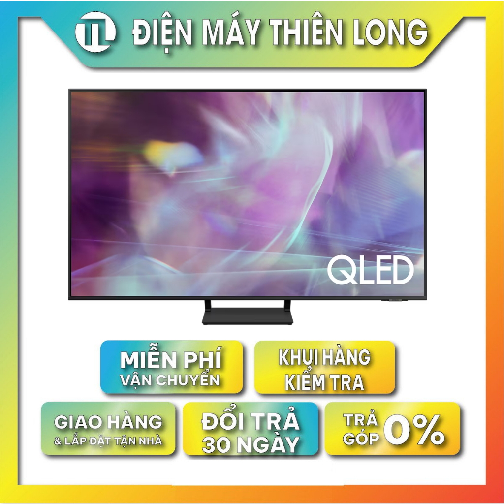Smart Tivi QLED 4K 55inch Samsung QA55Q65A Hệ điều hành Tizen OS 6.0, Remote thông minh - Miễn phí giao hàng HCM