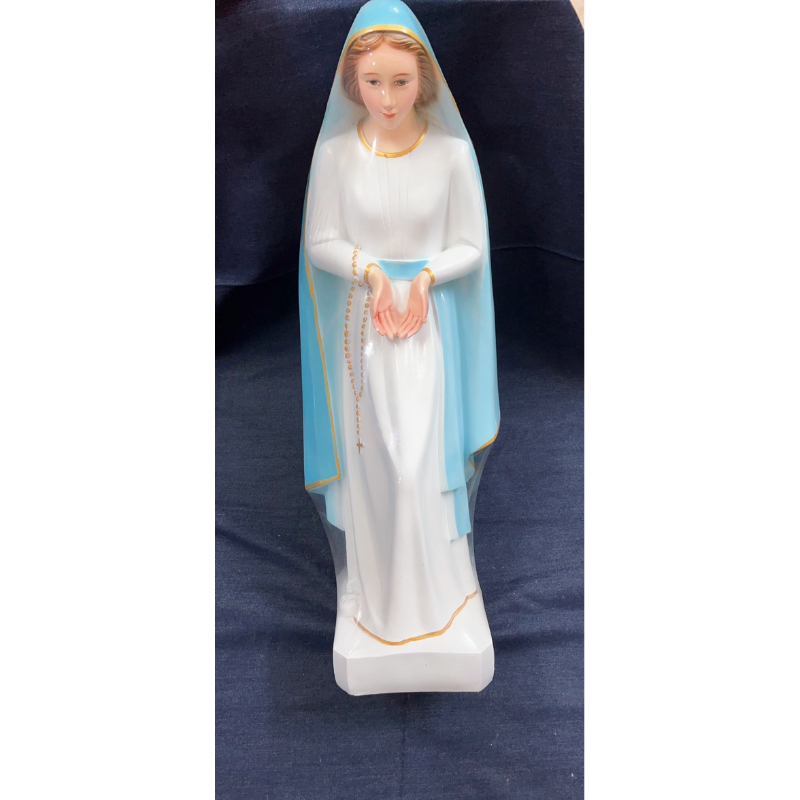 Tượng công giáo- Tượng đức mẹ bế chúa dân mg chúa vào đền thánh cao 65cm