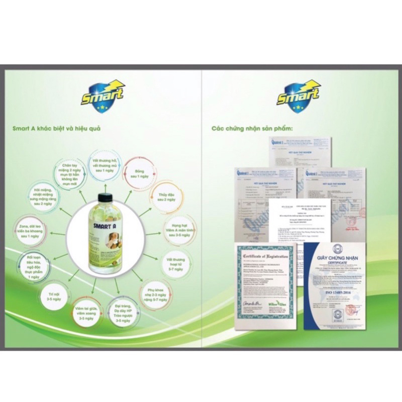 PHẨM DUNG DỊCH SÁT KHUẨN SMART ANOLYTE  mua 5