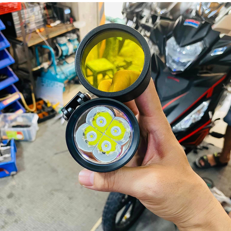 Chụp Len Vàng , Pas Chân Gương ,Phụ Kiện Lắp Đèn Trợ Sáng L4x, L6x, L9X, kenzo...