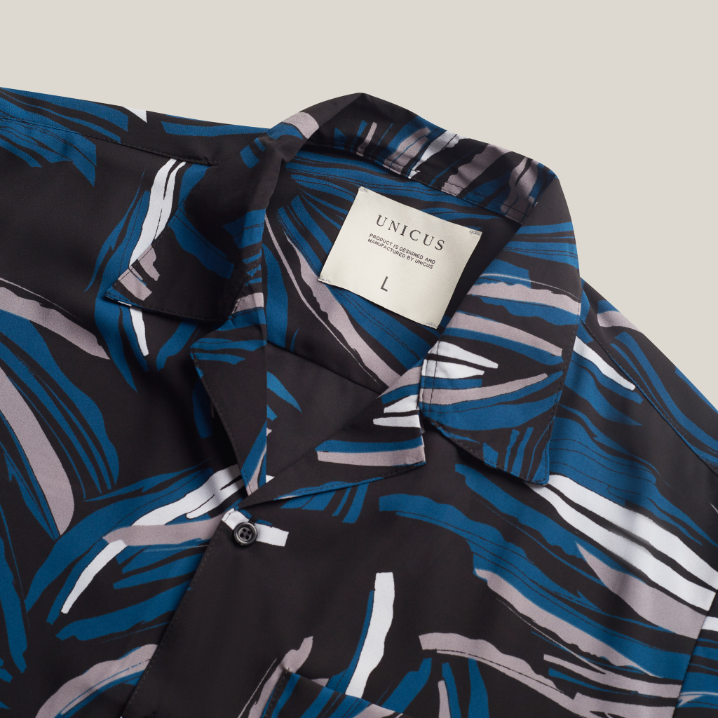 Áo Cuban Nam UNICUS Palm