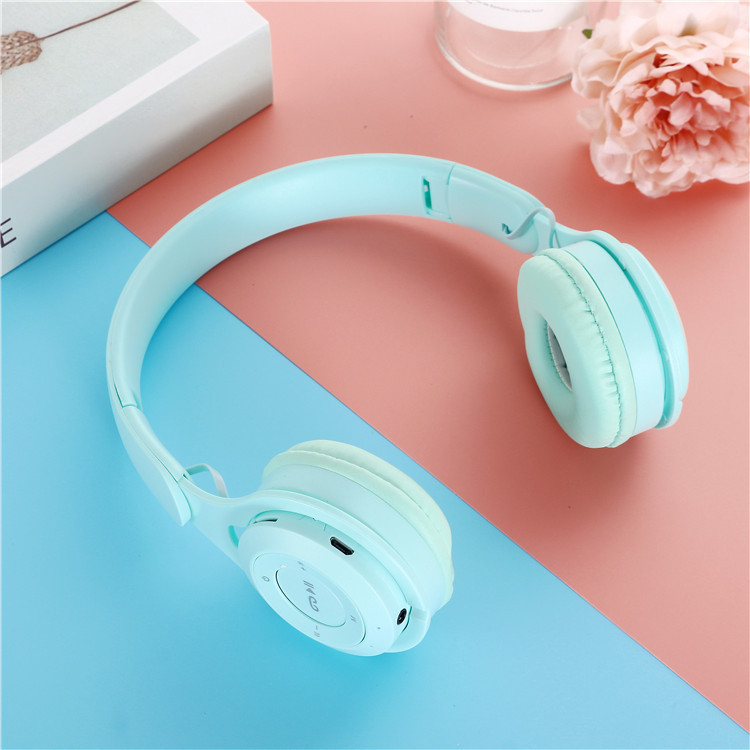 Tai nghe chụp tai Y08 có micro chống ồn Headphone không dây màu sắc thời trang,tai nghe bluetooth 5.0 âm thanh chuẩn tốt