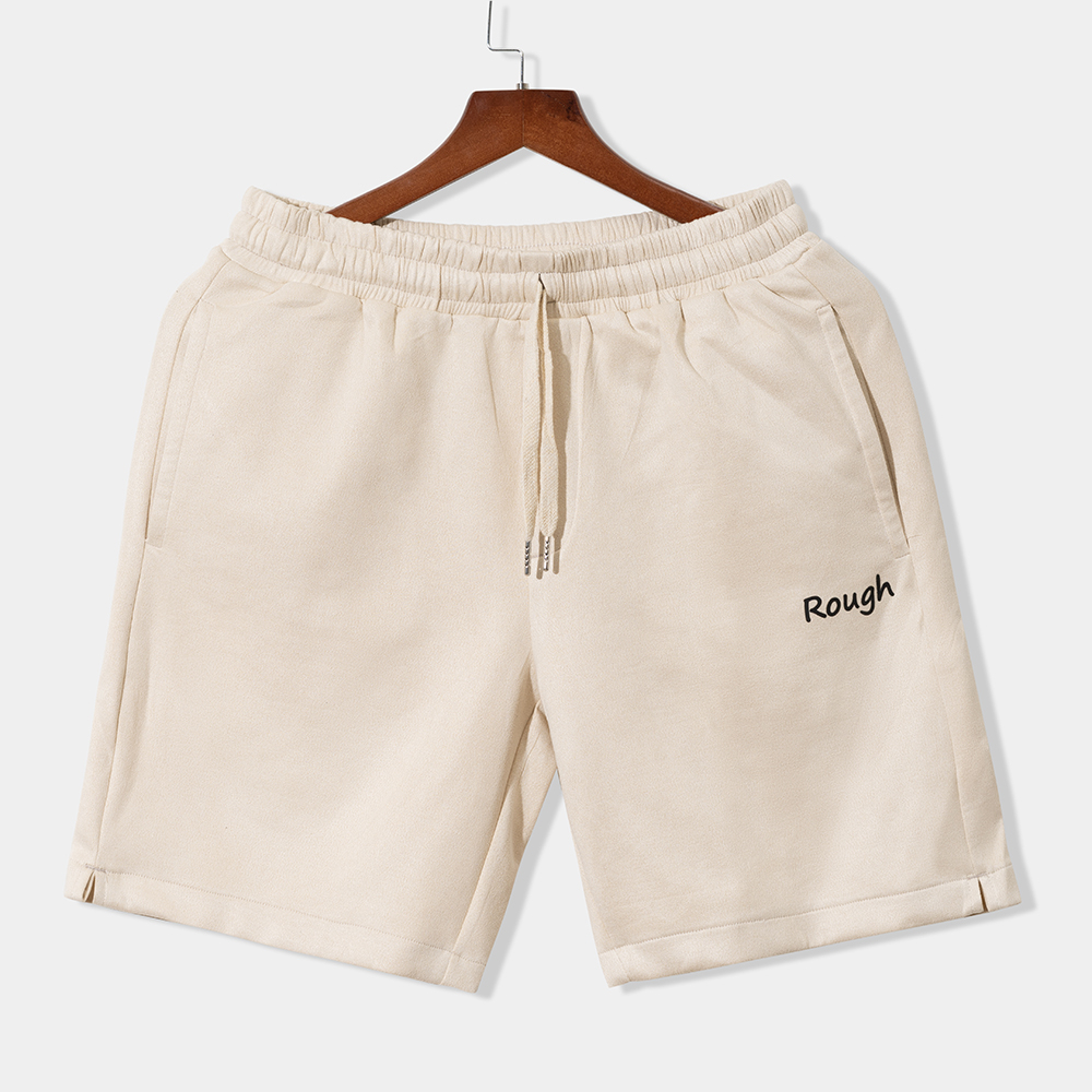 Quần short da lộn ROUGH form ngắn basic siêu tôn chân