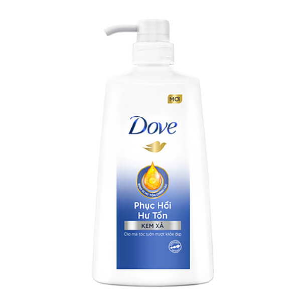 Dầu Xả Dove Phục Hồi Hư Tổn Chai 610g