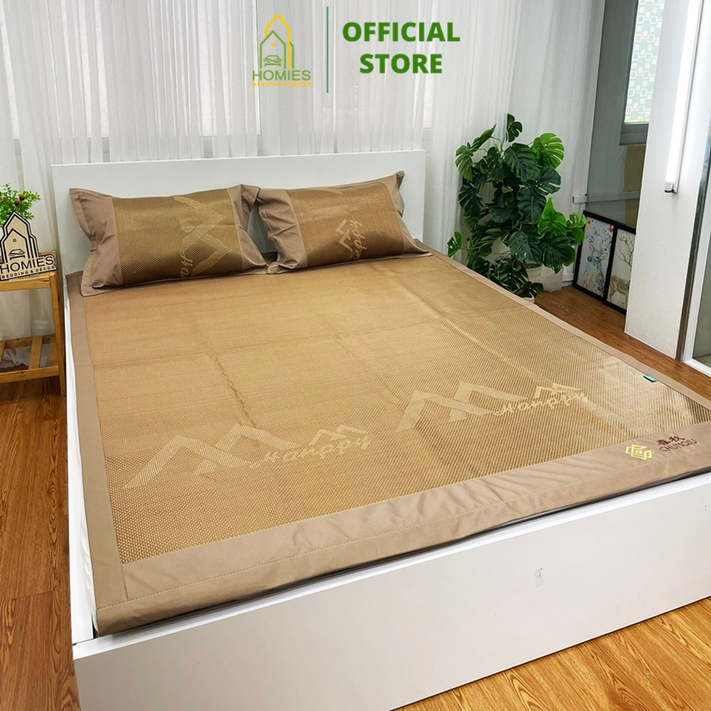 CHIẾU MÂY ĐIỀU HÒA CHUNQIU HOMIES Bedding & Décor mùa hè mát lạnh