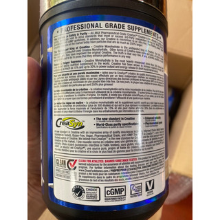 [KEYGYM] AllMAX Nutrition - Creatine Monohydrate (400g) Made in Canada  - KEYGYM