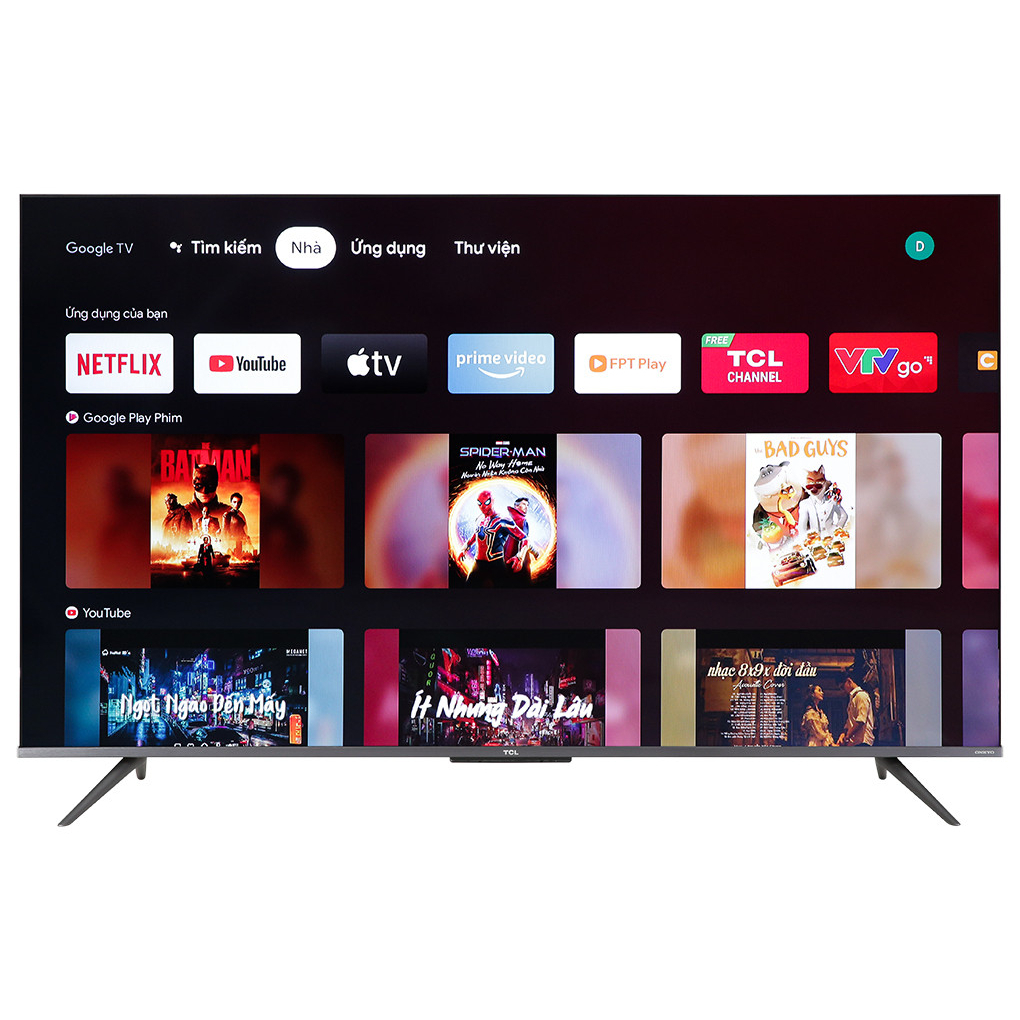 Google Tivi QLED TCL 4K 65 inch 65C635 2022 - Điện Máy Kho Rẻ