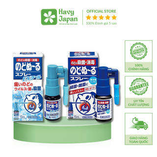Xịt viêm họng kobayashi 2 vị 15ml nhật bản - giảm ho, rát họng