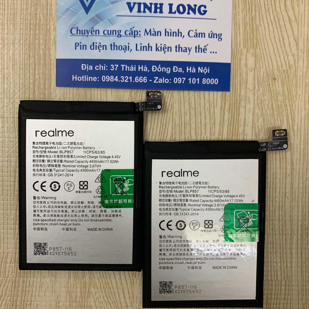 Pin Oppo BLP857 / Realme GT NEO / Realme Q3 Pro