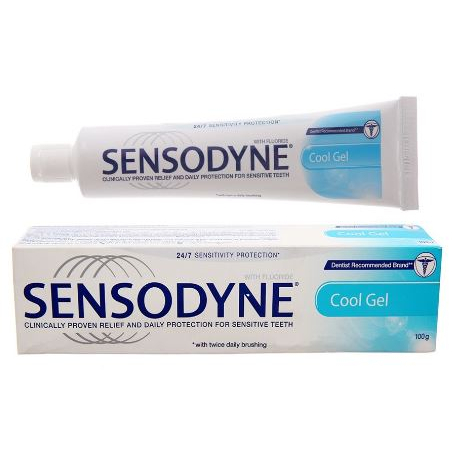 Sensodyne kem đánh răng mát lạnh Cool gel 100g Thái Lan