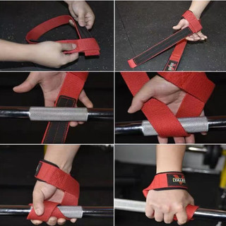 Dây kéo lưng tập gym valeo lifting straps -hỗ trợ deadlift, kéo tạ, lên xà