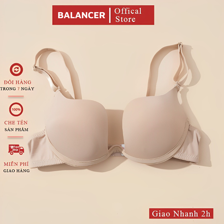 Áo Lót Su BALANCER Có Gọng Đệm Vừa 2,5cm Thiết Kế Thời Trang Nâng Đẩy Tôn Vòng 1 Mutiway BLC7K