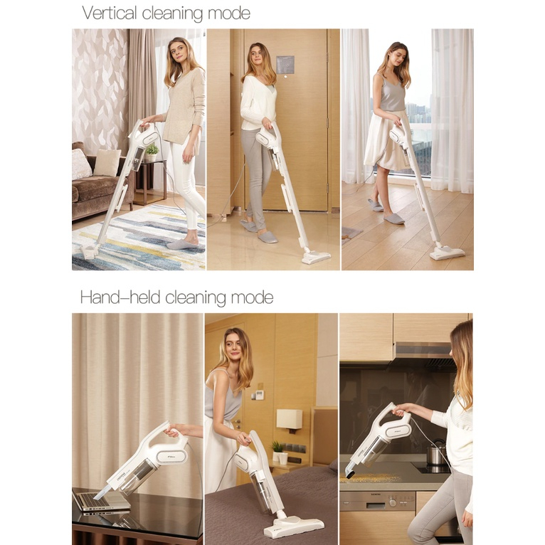 Máy hút bụi cầm tay mini deerma thông minh DX115C và DX700