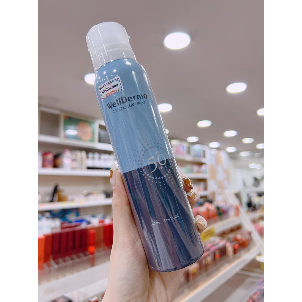 Xịt chống nắng Wellderma