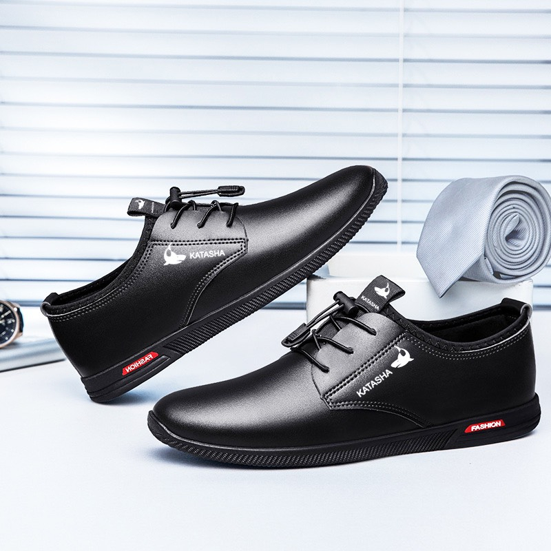 Giày oxfords phối dây, chất da mềm, đế chống trơn trượt thời trang D11 | BigBuy360 - bigbuy360.vn