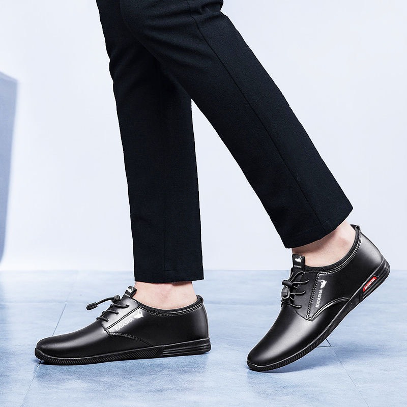 Giày oxfords phối dây, chất da mềm, đế chống trơn trượt thời trang D11 | BigBuy360 - bigbuy360.vn