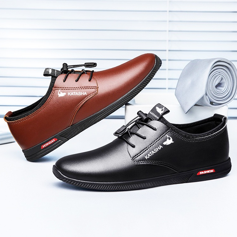 Giày oxfords phối dây, chất da mềm, đế chống trơn trượt thời trang D11 | BigBuy360 - bigbuy360.vn