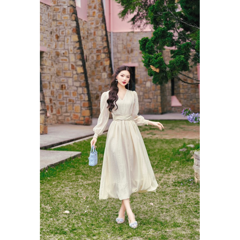 Váy xoắn eo thanh lịch Kendall dress