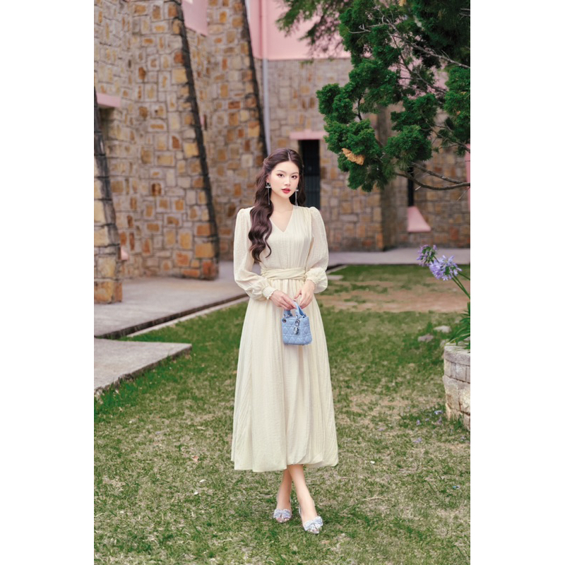 Váy xoắn eo thanh lịch Kendall dress