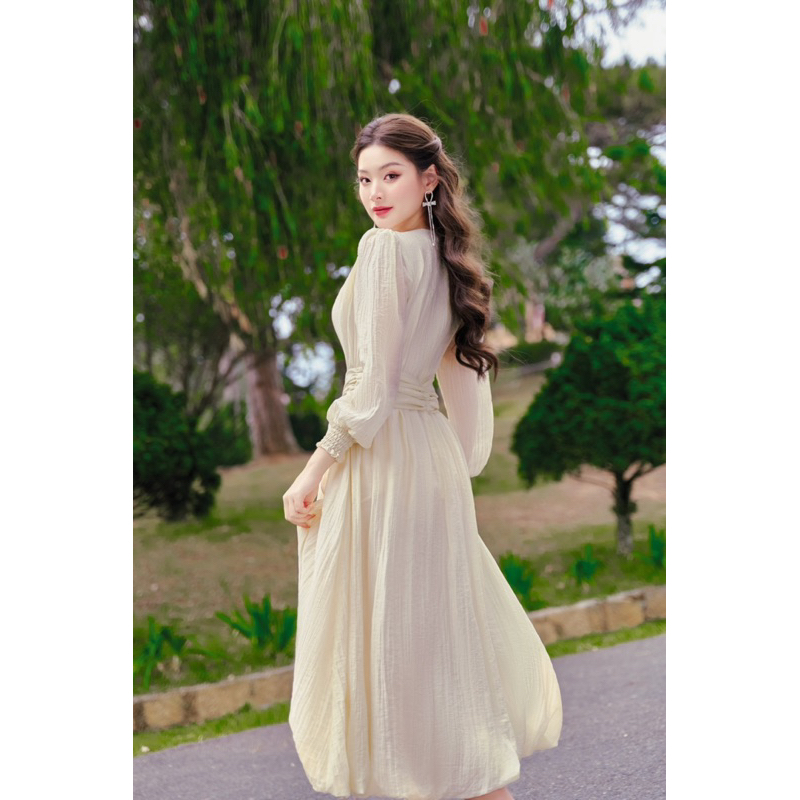 Váy xoắn eo thanh lịch Kendall dress